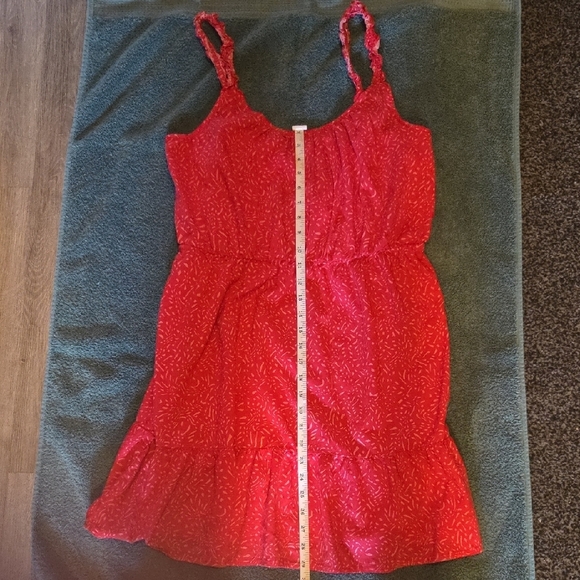Banana Republic Red Midi Dress - Picture 4 of 4